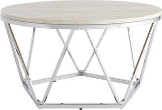 SEI Furniture Sei Luna Faux Stone Coffee Table