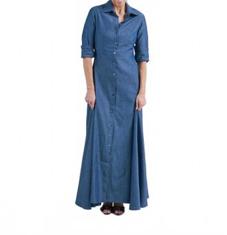 Evi Grintela Juliette Shirt Dress In Denim