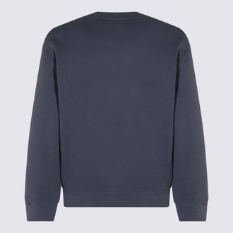 Maison Kitsun&eacute; Mens Sweaters Shadow Blue _co