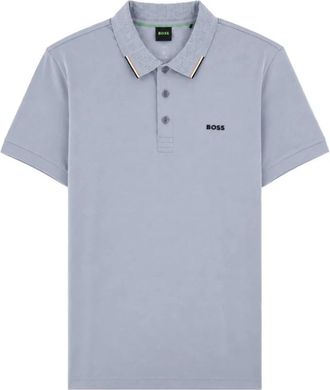 HUGO BOSS Sweater Boss - Heren - Polos - Grijs - S - Tops