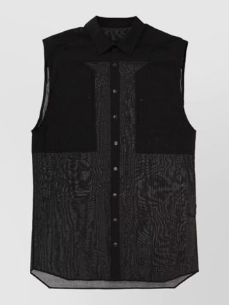 Rick Owens sleeveless shirt