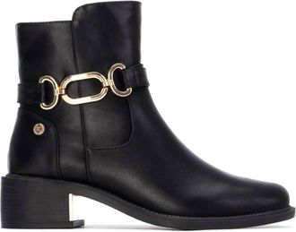 Xti Womens 144398 Ankle Booties In Black