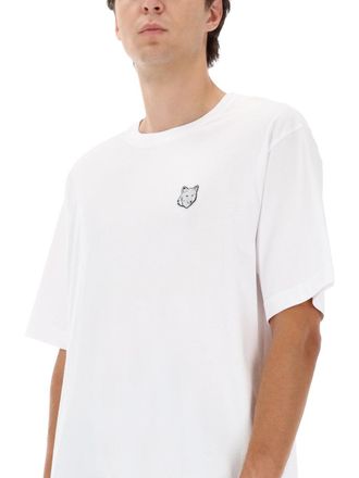Maison Kitsun&eacute; Fox Patch T-Shirt - White