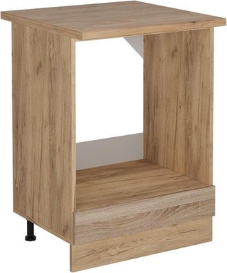 Vicco Armario Para Horno Empotrado R-line, Sonoma, 60 Cm, Et Roble, Vicco