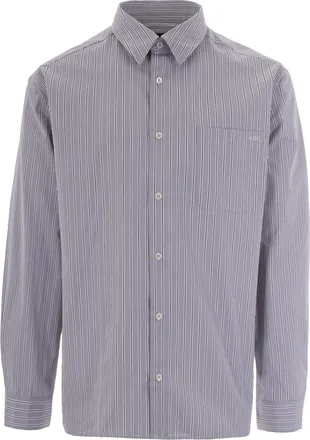 A.P.C. Light Grey Malo Shirt
