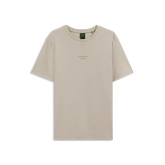 BOSS Porsche x mercerized-cotton T-shirt with glossy logo