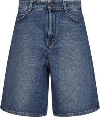 Max Mara Mujer, Pantalones cortos, Azul, Talla: 2XS