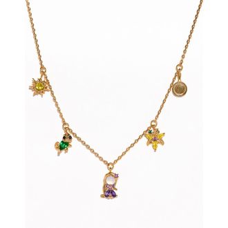 Girls Crew x Disney Tangle Charm Necklace in Gold at Nordstrom