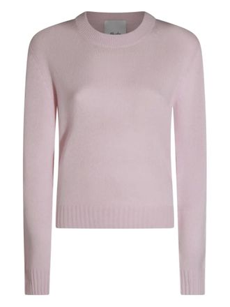 Allude crew-neck cashmere sweater - women - Cashmere - M - Pink