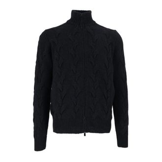 FILIPPO DE LAURENTIIS Fullzip ML - Knitwear - Hombre - Azul - 2XL