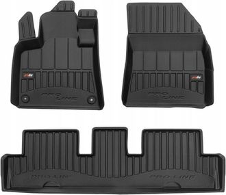 OEM Alfombras Y Felpudos De Goma Citroen C4 Grand Picasso 2 2013-2019 Bandejas 3