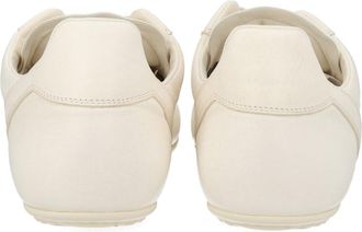 Rick Owens Lamb Leather Sneaker - White