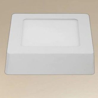 Trade Shop Trade Shop Traesio - Trade Shop - Plafoniera Led Da Soffitt 6w Luce 3000k-6500k Parete Quadrato Con Interruttor 00168