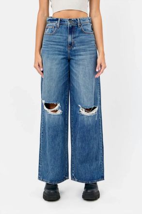 Hidden Jeans Nori Wide Leg Jeans In Medium Wash