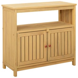 vidaXL Mesa Consola De Jard&iacute;n Acacia Clara 80 X 35 X 75 Cm Vidaxl
