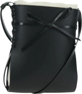 Loewe Pre-owned Leren Schoudertas - Dames - Vintage Schoudertas - Zwart - ONE Size - Leer - Vintage