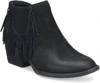 Born Womens Danni Ankle Boots In Black