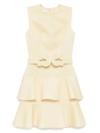 Saiid Kobeisy Midi Ruffled Dress
