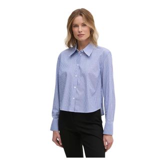 DKNY Mujer, Blusas y Camisas, Azul, Talla: L