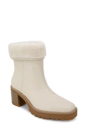 André Assous Milana Fold Down Bootie in Ivory at Nordstrom Rack, Size 7.5