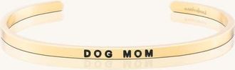 Mantra Dog Mom bracelet in Yellow Gold at Nordstrom