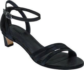 Bernardo Lima Leather Low Heel Sandal