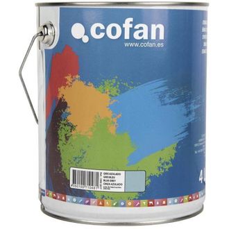 cofan Esmalte Sint&eacute;tico (4 L) Gris Azulado, Esmalte Sint&eacute;tico Al Disolvente Disponible En Una Amplia Gama De Colores Y Tonalidades Fabricado A Base De Resin