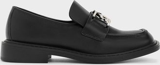 Charles & Keith Gabine Leather Loafers