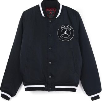 Nike Jordan Air Jordan Paris Saint-Germain Athleisure Casual Sports Jacket Black CK9666-010