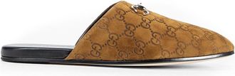 Gucci GG Suede Slippers
