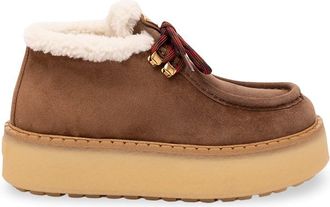 Prada Suede Lace-Up Shoes