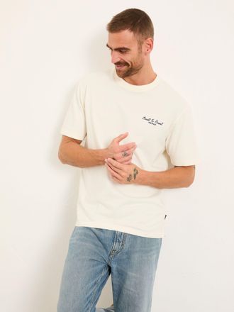 Fat Face FatFace Natural Coast To Court Graphic Tshirt