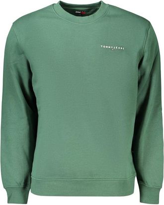 Tommy Hilfiger Verde Cotton Male Mens Sweatshirt