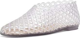 Steve Madden Grove Womens Flat Shoes Clear : 10 M, Synthetic