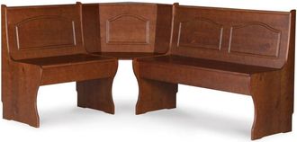 Linon Chelsea Walnut Corner Unit
