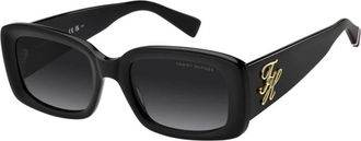 Tommy Hilfiger TH 2343/S 807(9O) - Dames - Zonnebrillen - Zwart - 53 MM - Accessoires
