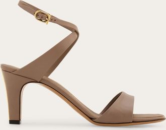 Ferragamo Women Mid heel sandal Grey Size 2.5