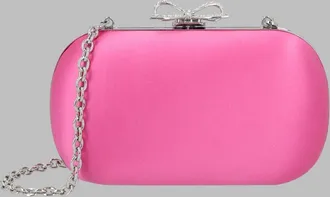 Self Portrait Selbstportr&auml;t-Clutch aus Raso Con Fiocco