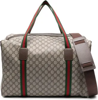 Gucci Large Web-stripe Holdall