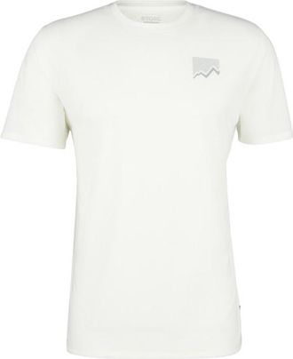 Stoic PerformanceMerino BorgholmSt. Print T-Shirt Merinoshirt für Herren | weiß