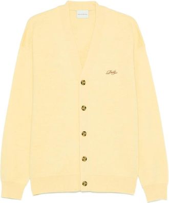 Dr&ocirc;le de Monsieur Button-fastening Cardigan