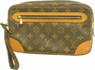 Louis Vuitton Brown Clutch Bag (Pre-Owned)