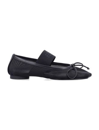Maison Margiela Black Slip On Ballet Flats