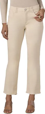 Wit & Wisdom Wit & Wisdom Ecru Tatum High Rise Cropped Itty Bitty Flare Jean