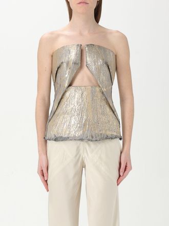 Rick Owens Top RICK OWENS Woman color Gold