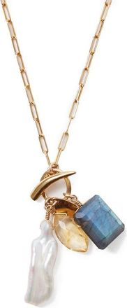 Chan Luu Labroadorite Mix Voyage Necklace in Labradorite Mix at Nordstrom