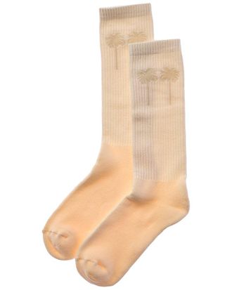 Palm Angels Paxsetai Logo Socks