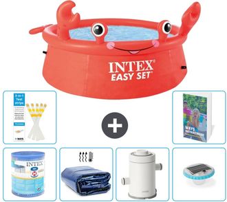 Intex Piscina Easy Set Redonda - Cangrejo - 183x51 Cm - 7-piezas S101