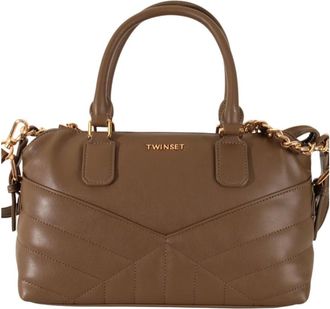 Twinset Tassen, Dames, Groen, ONE Size, Clara Handtas Schoudertas