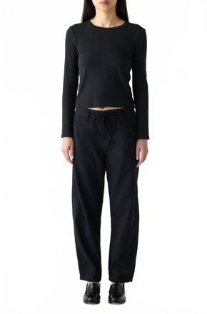 Amo Womens Elaine Trouser-Style Pants In Black